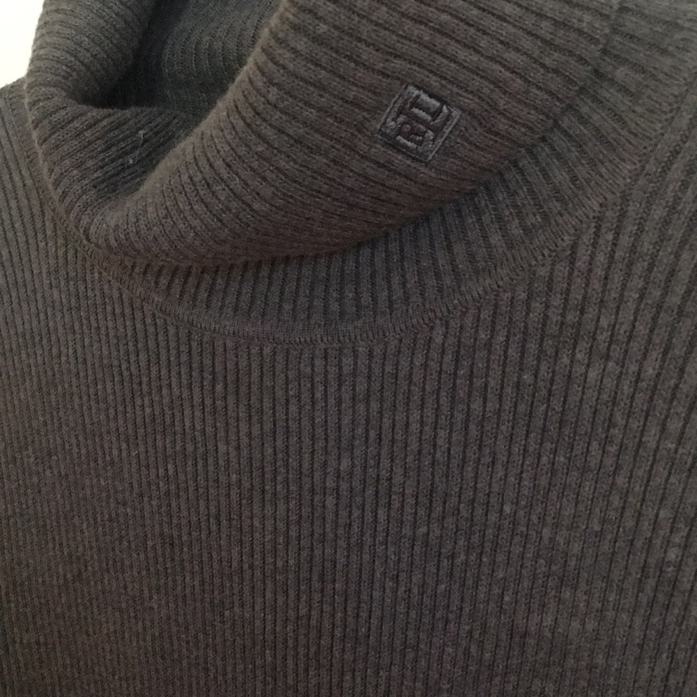 Ralph Lauren charcoal gray turtleneck sweater